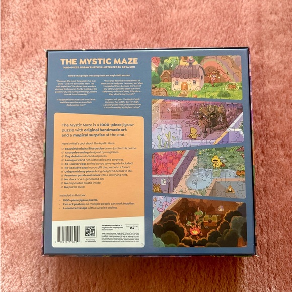 Magic Puzzle Company The Mystic Maze Jigsaw Puzzle - 1000 Pieces - Picture 4 of 4